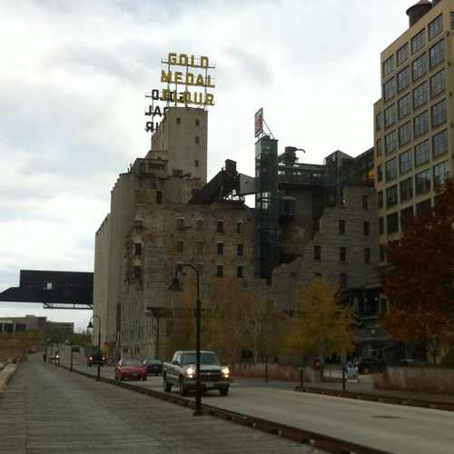 photo of Gold Medal Flour Mill at Stone Arch Bridge Minneapolis MN 55401