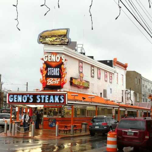 photo of Geno's Steaks at 1219 South 9th Street Philadelphia PA 19147
