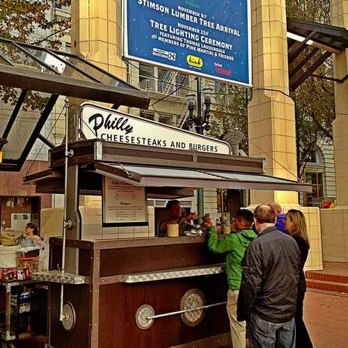 photo of Philly Cheesesteaks And Burgers at 600 Southwest Morrison Street Portland OR 97205