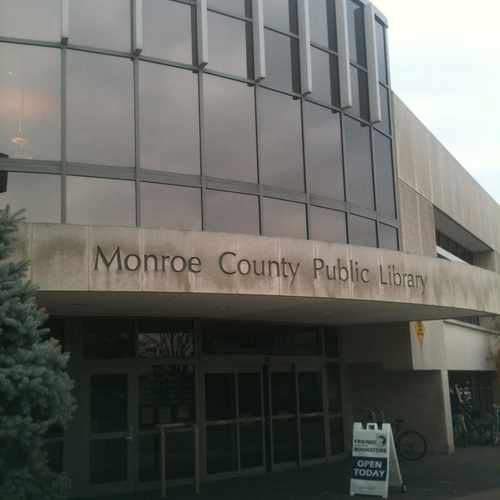 photo of Monroe County Public Library at 303 East Kirkwood Avenue Bloomington IN 47408
