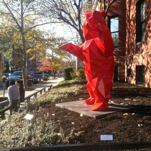 photo of Sculpture at 2025 Q Street Northwest Washington DC 20009