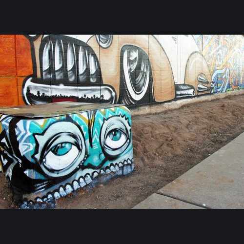 photo of Joerael's Electrical Box at The Hive at 1617 East Oak Street Phoenix AZ 85006