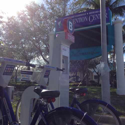 photo of B-cycle: 17th St at Convention Center at 1899 Southeast 18th Court Fort Lauderdale FL 33316