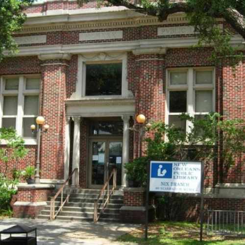 photo of Nix Public Library at 1401 South Carrollton Avenue New Orleans LA 70118