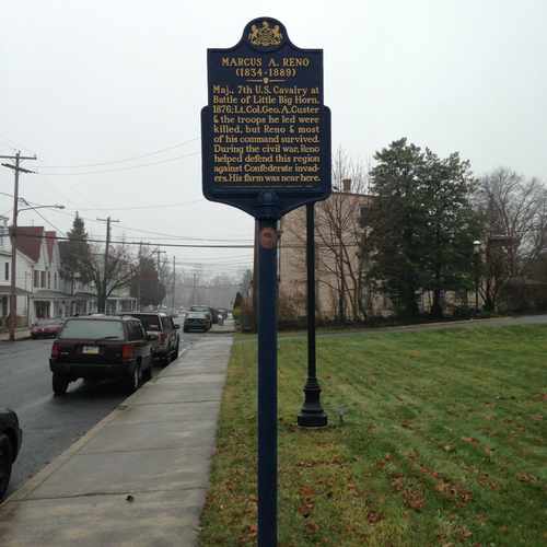 photo of Marcus A Reno Sign at 308 Reno Ave New Cumberland PA 17070