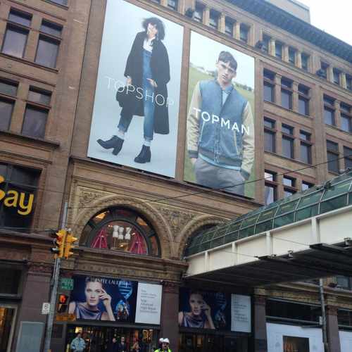 photo of Top Shop Queen St at The PATH - Sears-Eaton Centre-Cadillac Toronto ON Canada