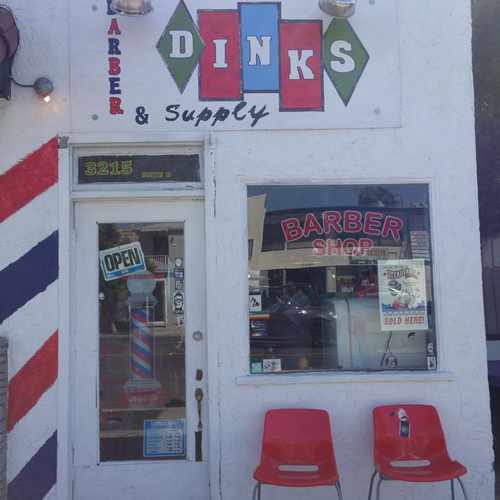 photo of Dinks Barbershop & Supply at 3215 Adams Avenue San Diego CA 92116