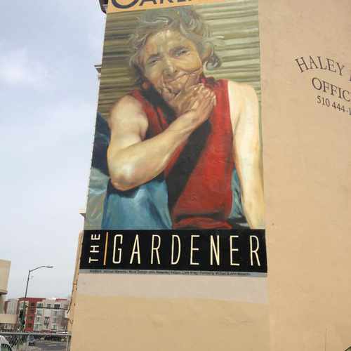 photo of People Of Oakland: The Gardener at 1701 San Pablo Avenue Oakland CA 94612