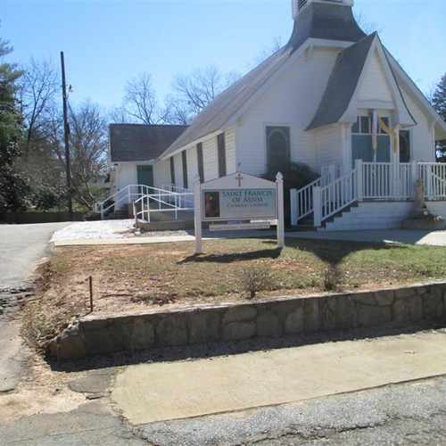 photo of St Francis Catholic Church at 103 West Mauldin Street Anderson SC 29625