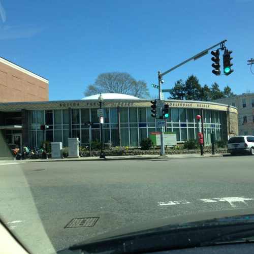 photo of Roslindale Public Library at 238 Poplar Street Boston MA 02131