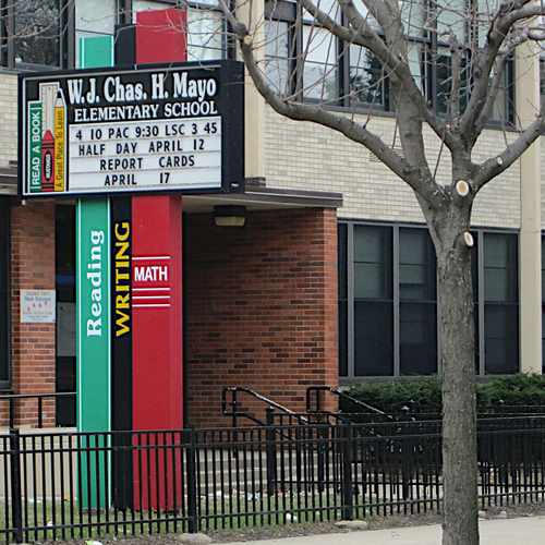 photo of Mayo Elementary School at 249 E 37th St Chicago IL 60609