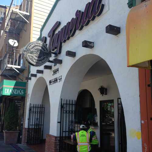 photo of La Taqueria at 2901 Mission Street San Francisco CA 94110