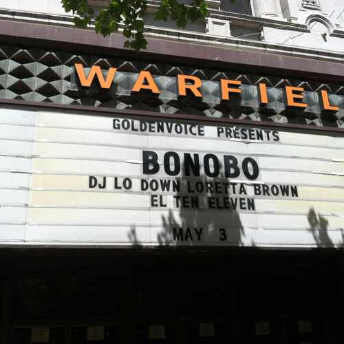 photo of The Warfield Theatre at 982 Market St San Francisco CA 94103