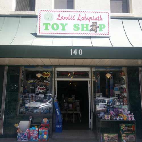photo of Landis' Labyrinth Toy Shop at 140 North Larchmont Boulevard Los Angeles CA 90004