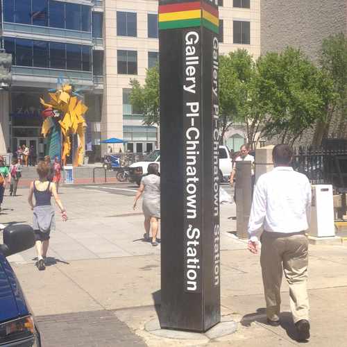 photo of Gallery Pl-Chinatown Station at 715 H Street Northwest Washington DC 20001