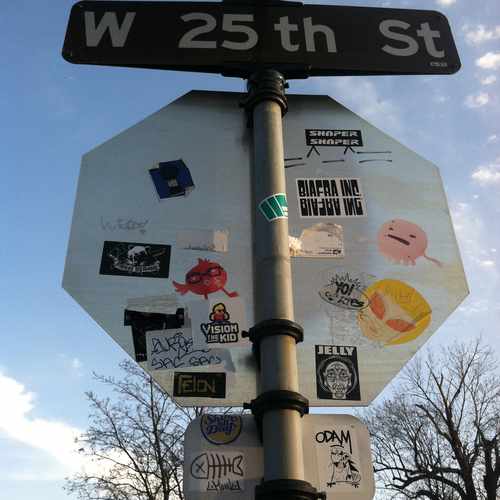photo of Stop Sign Stickers at 2525 Dupont Avenue South Minneapolis MN 55405