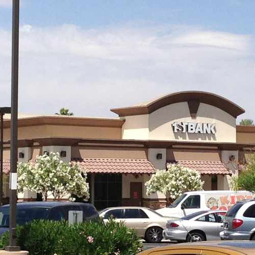 photo of First Bank at 1550 North Gilbert Road Gilbert AZ 85234