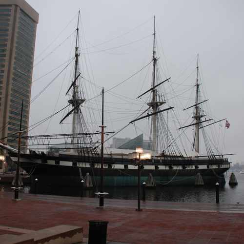 photo of USS Constellation at 301 East Pratt Street Baltimore MD 21202
