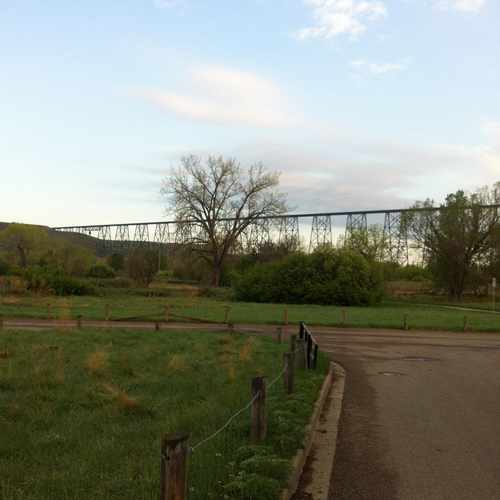 photo of Fort Whoop Up Interpretive Centre at Coal Banks Trail Lethbridge AB Canada