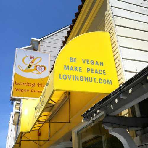 photo of Loving Hut Vegan Restaurant at 524 Irving Street San Francisco CA 94122