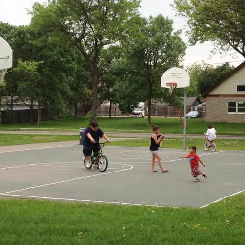photo of Basketball Court in Jackson Square Park at 2100 East 22nd Street Minneapolis MN 55404