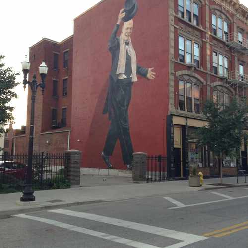 photo of Jim Tarbell Mural at 1101 Vine Street Cincinnati OH 45202