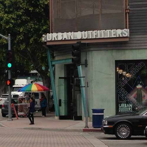 photo of Urban Outfitters at 1100 Westwood Boulevard Los Angeles CA 90024