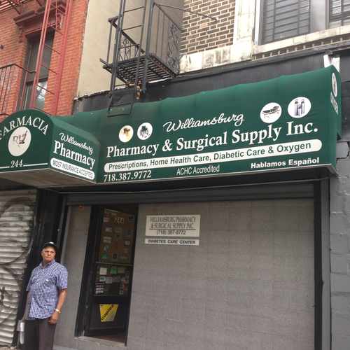 photo of Williamsburg Pharmacy Inc at 18286 S 3rd St Brooklyn NY 11211