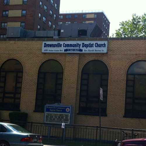 photo of Brownsville Baptist Church Near Motherfaston Blvd at Mother Gaston Boulevard Brooklyn NY 11212