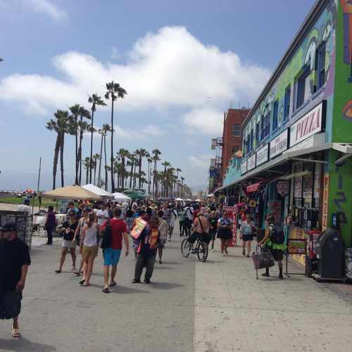 photo of Venice boardwalk at 2 Breeze Avenue Los Angeles CA 90291