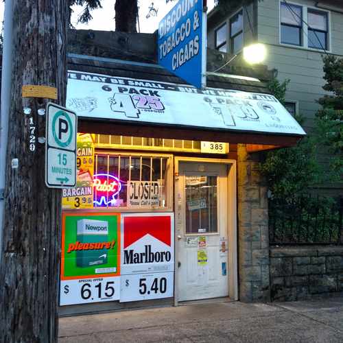 photo of Discount Tobacco and Cigars at 1704 Northeast 16th Avenue Portland OR 97212