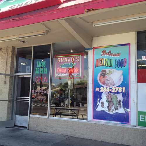 photo of Bravo's Taco Shop at 3815 Euclid Avenue San Diego CA 92105