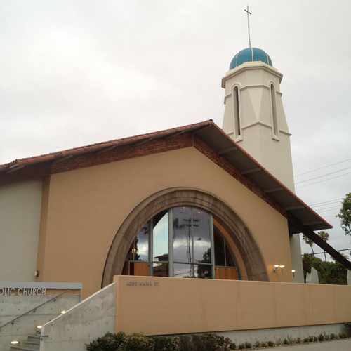 photo of St. Vincent Catholic Church at 1098 Fort Stockton Dr San Diego CA 92103