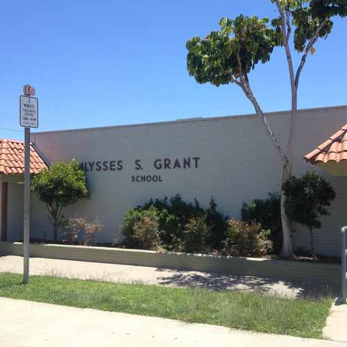 photo of Grant Elementary School at 1399 Washington Place San Diego CA 92103