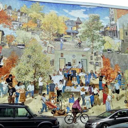 photo of CPMAP Baltimore Ave Mural at 4716 Baltimore Avenue Philadelphia PA 19143