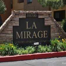 Rental info for La Mirage