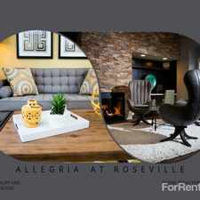 Rental info for Allegria at Roseville