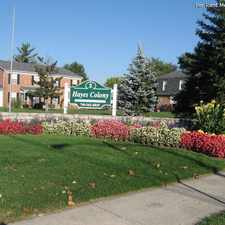 Rental info for Hayes Colony Apartments