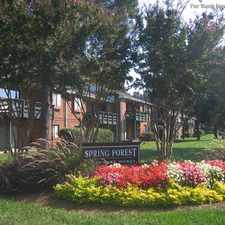 Rental info for Spring Forest Apartments