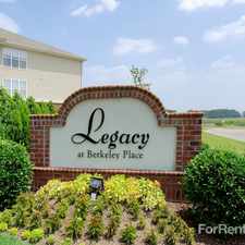 Rental info for Legacy at Berkeley Place