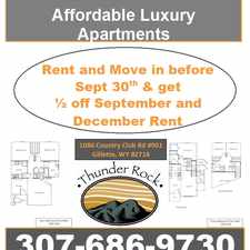 Rental info for Thunder Rock Apartments