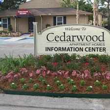 Rental info for Cedarwood Apartments