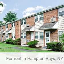 Rental info for Apartment at Hampton Bays