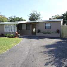 Rental info for 4970 Sw 6th St