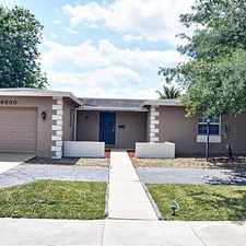 Rental info for 6830 SW 7th Ct