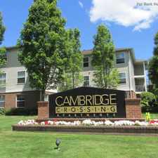 Rental info for Cambridge Crossing