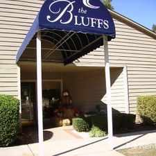 Rental info for The Bluffs Apartments