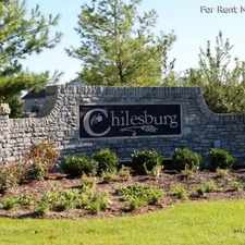 Rental info for Townhomes of Chilesburg Park