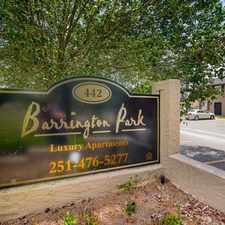 Rental info for Barrington Park Apartments