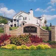 Rental info for Highlands at Alexander Pointe, The
